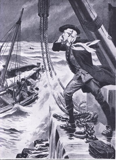 Aby oświetlić drogę do morza: Smeaton, ilustracja z "Cassell