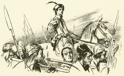 Wat Tyler (grawerunek) autorstwa Thomas Heath Robinson