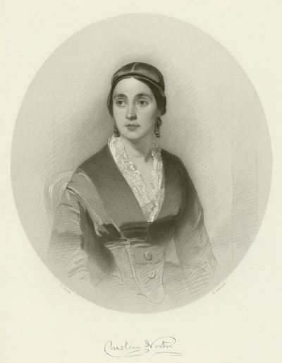 Caroline Norton autorstwa Thomas Heathfield Carrick