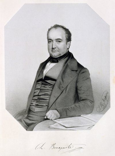 Charle Lucien Jules Laurent Bonaparte, książę Canino i Musignano (1803-57) 1850 autorstwa Thomas Herbert Maguire