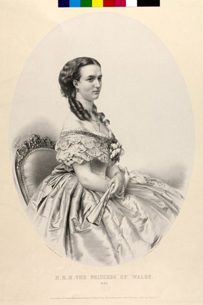 Księżniczka Danii Aleksandra autorstwa Thomas Herbert Maguire