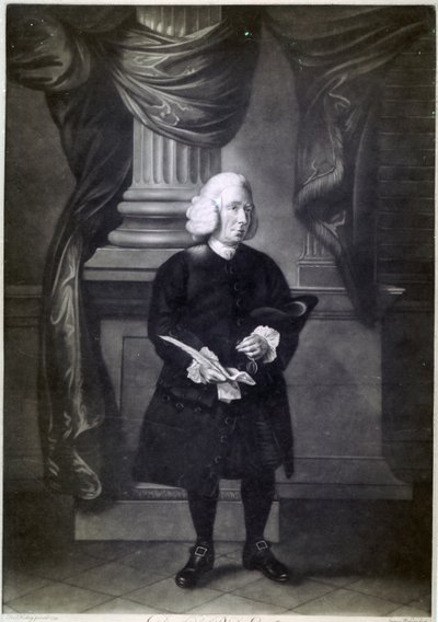 Daniel Race, grawerowane przez Jamesa Watsona, 1773 autorstwa Thomas Hickey