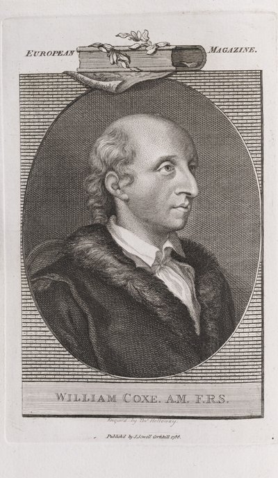 Portret Williama Coxe