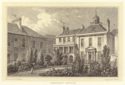 Plac chirurga (grawerunek) autorstwa Thomas Hosmer (after) Shepherd