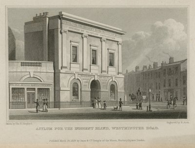 Azyl dla ubogich niewidomych autorstwa Thomas Hosmer Shepherd