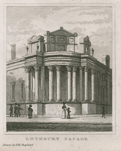 Bank of England, fronty Sir Johna Soane