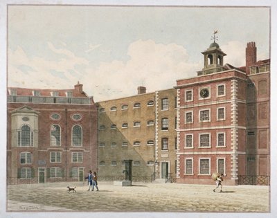 Bridewell, miasto Londyn, 1821 autorstwa Thomas Hosmer Shepherd