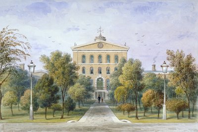 Więzienie Bridewell w Tothill Fields, Westminster, Londyn, ok. 1850 autorstwa Thomas Hosmer Shepherd