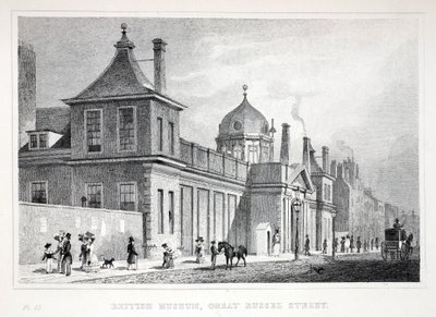 British Museum, Great Russell Street, z pubu "London and it