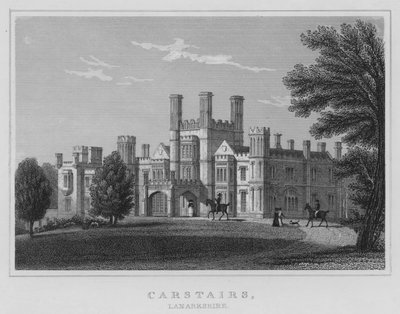Carstairs, Lanarkshire (grawerowanie) autorstwa Thomas Hosmer Shepherd