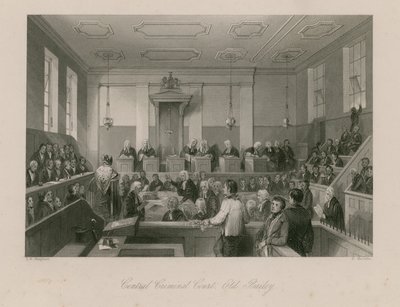 Centralny Sąd Karny, Stare Bailey autorstwa Thomas Hosmer Shepherd