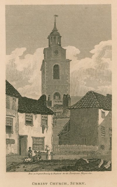 Kościół Chrystusa, Southwark, Surrey autorstwa Thomas Hosmer Shepherd