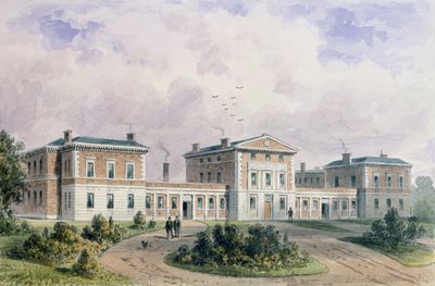 Халууралтын эмнэлэг, Ливерпүүлийн зам, 1849 поли autorstwa Thomas Hosmer Shepherd
