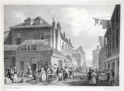 Hungerford Market, Strand, z "London and it
