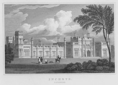 Inchrye, Fifeshire (grawerowanie) autorstwa Thomas Hosmer Shepherd