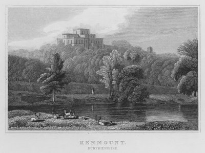 Kenmount, Dumfriesshire (grawerowanie) autorstwa Thomas Hosmer Shepherd