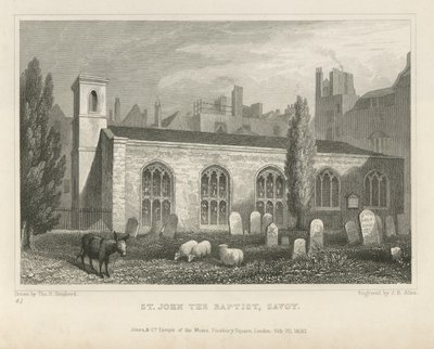 Święty Jan Chrzciciel, Savoy autorstwa Thomas Hosmer Shepherd