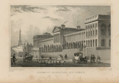 Zakład dla obłąkanych św. autorstwa Thomas Hosmer Shepherd