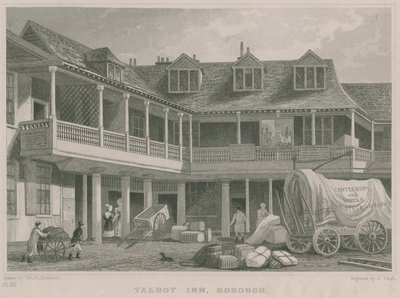 The Tabard Inn, Southwark autorstwa Thomas Hosmer Shepherd