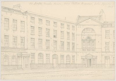 Bazar Trottera, Plac Soho autorstwa Thomas Hosmer Shepherd