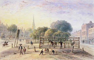 Ислингтон Паунд харагдах байдал, 1850 оны поли autorstwa Thomas Hosmer Shepherd
