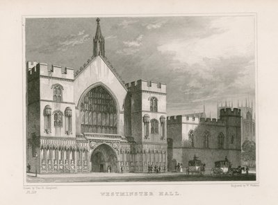 Westminster Hall autorstwa Thomas Hosmer Shepherd