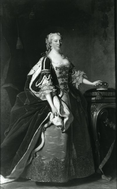 Portret lady Elżbiety Percy, hrabiny Northumberland autorstwa Thomas Hudson