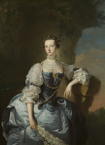 Portret pani Emmy Harvey autorstwa Thomas Hudson
