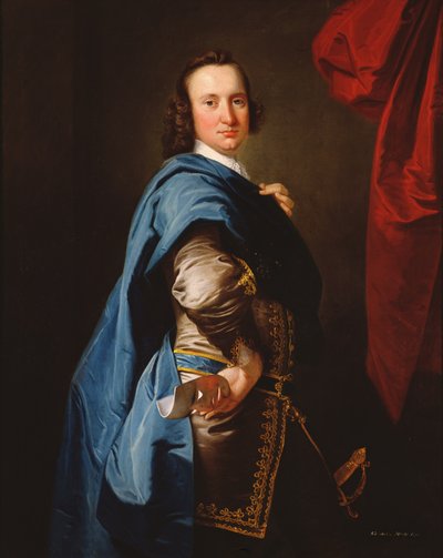 Sir John Abdy, Bt. autorstwa Thomas Hudson
