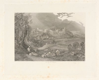 Zamek i miasto Arundel, Sussex autorstwa Thomas Jeavons
