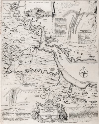 Bitwa pod Falkirk, 28 stycznia 1746 autorstwa Thomas Jefferys