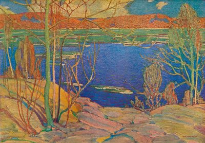 Wiosenny lód, 1916, 1937 autorstwa Tom Thomson
