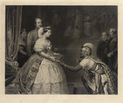 Biblia: „To jest tajemnica wielkości Anglii, chwały Anglii!”, 1864 autorstwa Thomas Jones Barker