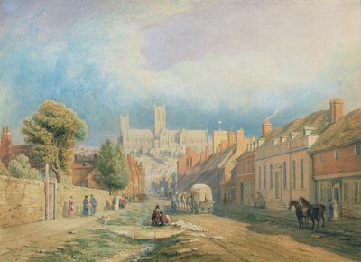 Główna ulica, Lincoln autorstwa Thomas Kearnan