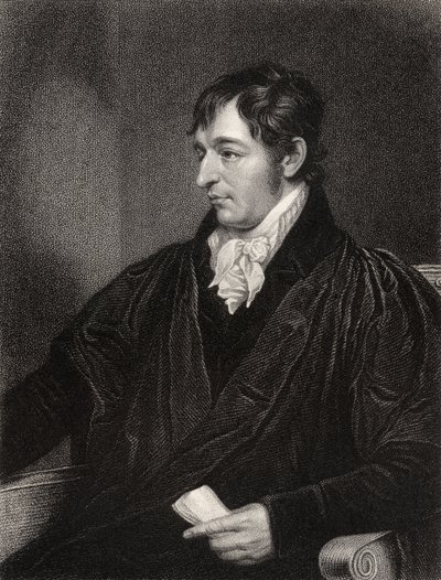 Richard Porson, sztych. W. Holl, z „Narodowej Galerii Portretów, tom II”, wydana ok. 1835 autorstwa Thomas Kirkby