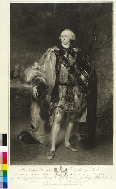5. książę Leeds Osborne (rycina) autorstwa Thomas Lawrence