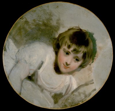 Dziecko (olej na płótnie) autorstwa Thomas Lawrence
