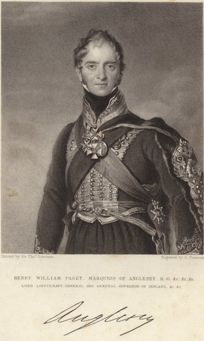 Feldmarszałek Henry Paget autorstwa Thomas Lawrence