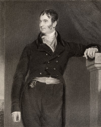 Henry Petty-Fitzmaurice, rycina H. Cooka, z „Narodowej Galerii Portretów, tom III”, wydana ok. 1835 autorstwa Thomas Lawrence