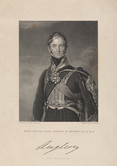 „Henry William Paget, markiz Anglesey KG?, 1846” autorstwa Thomas Lawrence