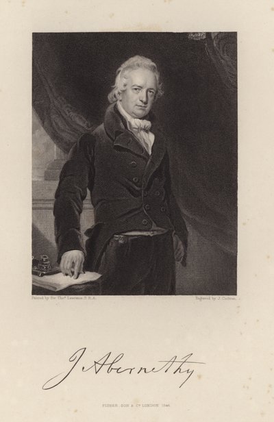 John Abernathy autorstwa Thomas Lawrence