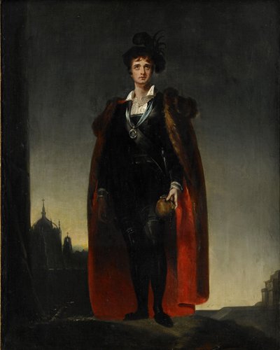 John Philip Kemble jako Hamlet autorstwa Thomas Lawrence