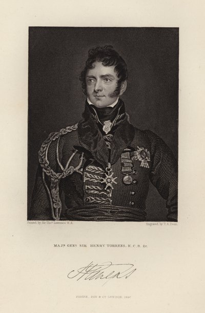 Generał dywizji Sir Henry Torrens autorstwa Thomas Lawrence