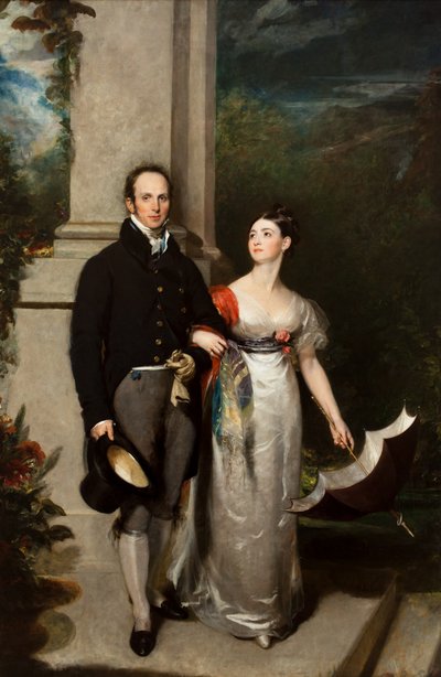 Państwo James Dunlop, ok. 1825 (olej na płótnie) autorstwa Thomas Lawrence