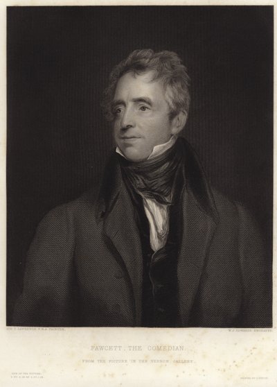 Portret Johna Fawcetta autorstwa Thomas Lawrence