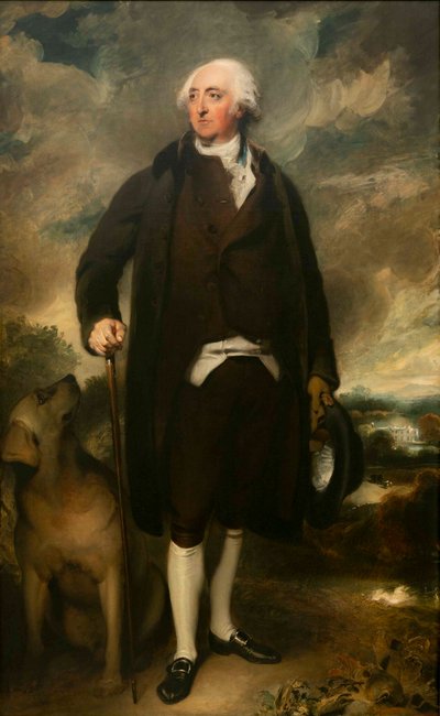 Portret Johna Huntera, 1789-1790. autorstwa Thomas Lawrence