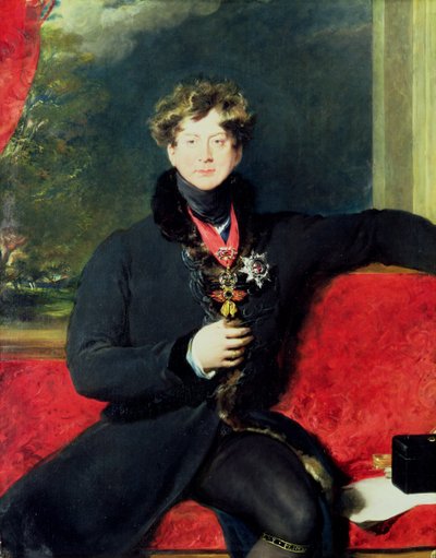 Portret króla Jerzego IV autorstwa Thomas Lawrence