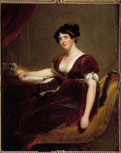 Portret Madame Izaaka Cuthbert. Obraz Sir Thomasa Lawrence