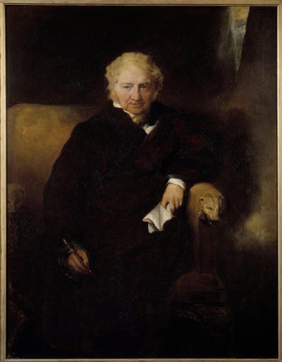 Portret malarza Henri Fussli (lub Fuseli) (1741-1825) Obraz Sir Thomasa Lawrence