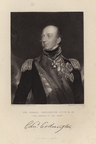 Sir Edward Codrington autorstwa Thomas Lawrence